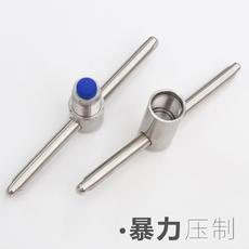 Инструменты для наконечника кия 皮头压制器台球修杆器压小头斯诺克桌用品打磨修理器工具枪唤醒器 OTHER