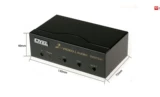 Oyel VGA Switch VGA Audio и видео переключение 2 порта с переключателем дисплея удаленного управления 2 в 1 Out