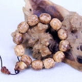 Браслет из бусин, натуральные четки из старинного материала, 18mm, подарок на день рождения