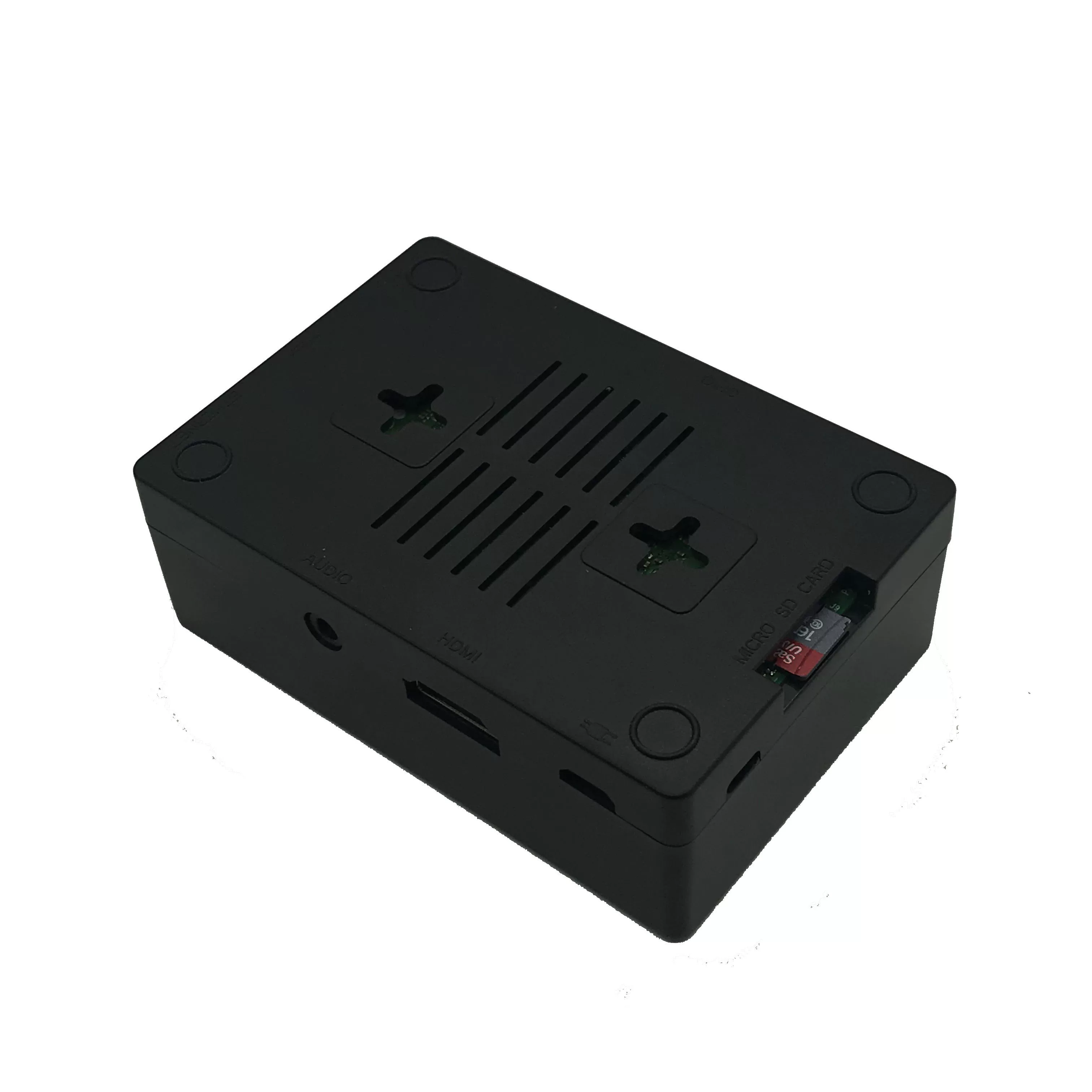 Raspberry Pi 4B 3B 3B+ 3.5-дюймовый сенсорный дисплей, корпус можно установить с кулером, корпус ABS