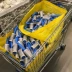Con lăn dính tóc IKEA có thể xé quần áo quần áo sạch vết bẩn bàn chải bụi giấy dính bụi thu gom - Hệ thống giá giặt