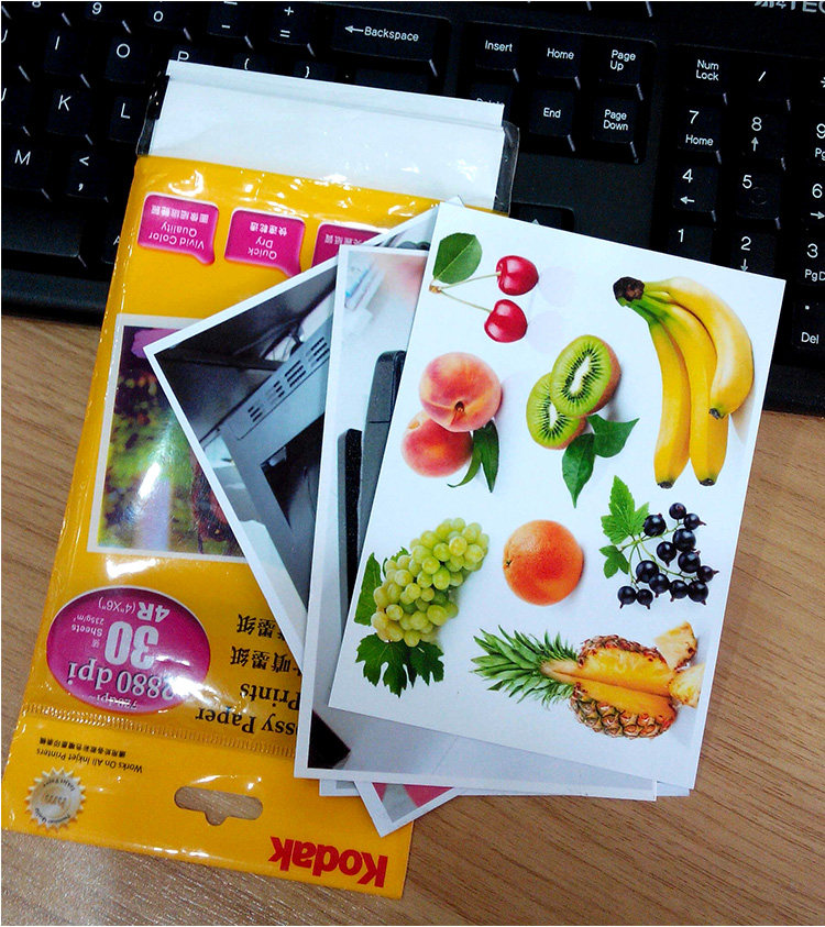 正品柯达相片纸 235克 高光防水 相片纸 喷墨 照片纸 a4