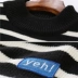 Sọc nam áo len nam cổ tròn Hàn Quốc phiên bản của xu hướng của cá tính lỏng vài mô hình áo len mùa thu áo len áo len áo triều áo đôi nữ bạn thân Cặp đôi áo len