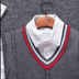 Mùa xuân áo len vest nam vest cotton V-Cổ áo len thanh niên Slim-loại trùm đầu vai dòng áo sơ mi nam Dệt kim Vest