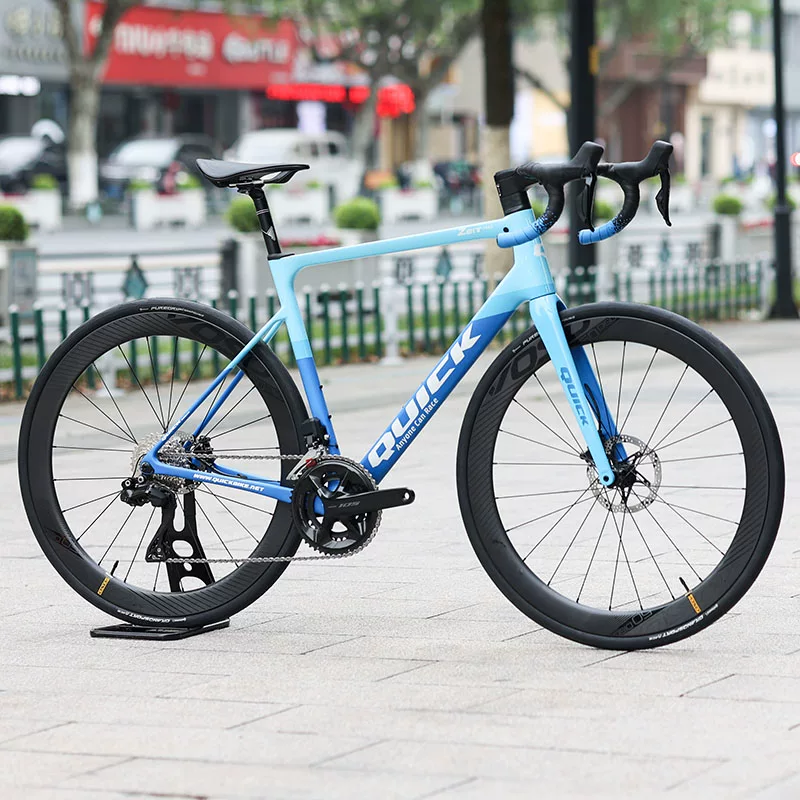 快客 Quick Zeit Pro carbon fiber highway vehicle integrated internal routing 7020 oil disc 7170 electricity