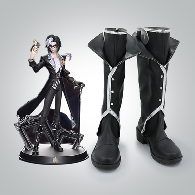 taobao agent Fifth Personality Joseph D.M COS Shoes Custom Game Anime COSPLAY men's boots support viewing pictures