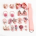 Trẻ em kẹp tóc bướm clip lady kẹp tóc dễ thương toddler tóc dây công chúa tóc nhẫn head jewelry cô gái tóc phụ kiện thiết lập phụ kiện tóc trẻ em Phụ kiện tóc