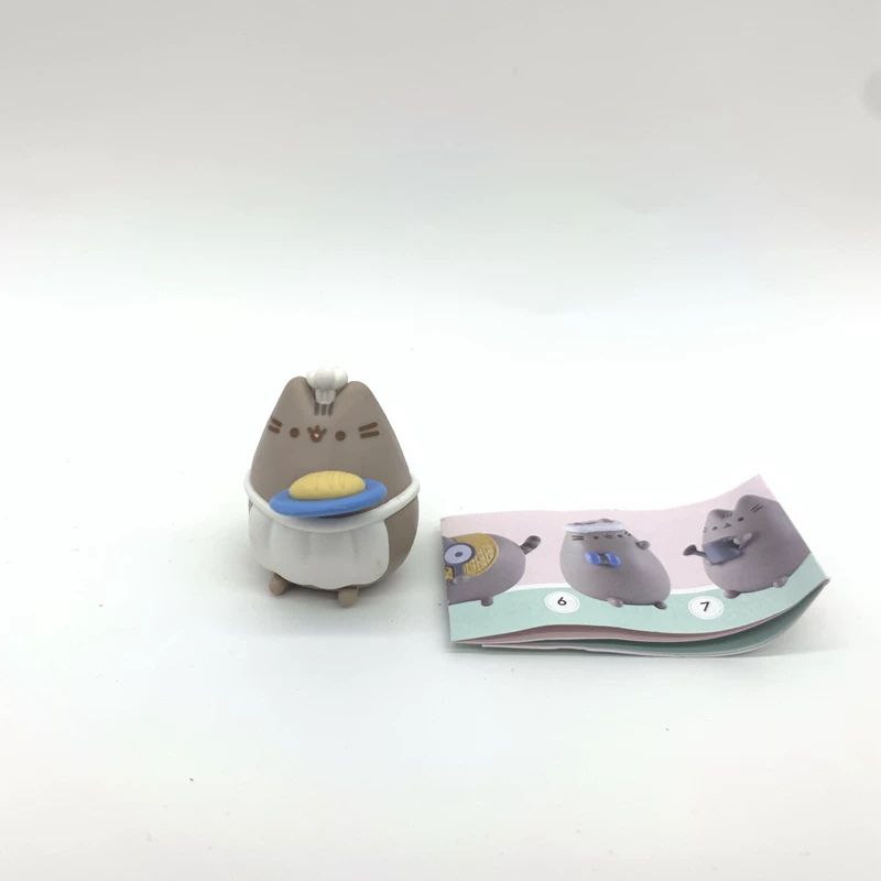 Коллекционная фигурка PUSHEEN CORP набор из 8 шт., экологичный пластик, ~4 см