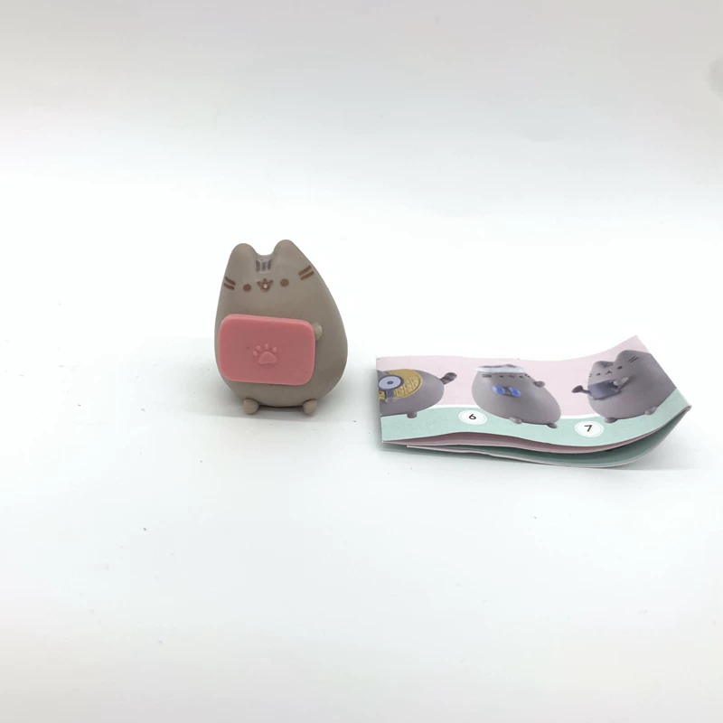 Коллекционная фигурка PUSHEEN CORP набор из 8 шт., экологичный пластик, ~4 см