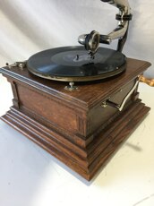 Виниловый проигрыватель 1905年 百年 美国胜利victor m型