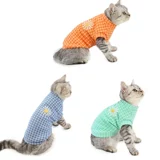 Кошачья одежда для собак, британская короткая кошачья одежда, кошка складывающая ухо апельсиновая одежда для домашних животных короткие волосы кошка осень и зимняя одежда