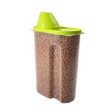 Стволовая бочка для собачьей бочки ствола бак для кошачьего зерна ствола влага -надежная коробка для хранения питомцев из портативной коробки Прозрачная свежая банка