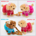 Trẻ em của đồ chơi điện dog leash puppy plush mô phỏng Teddy nữ baby boy thông minh máy điều khiển từ xa Đồ chơi điều khiển từ xa