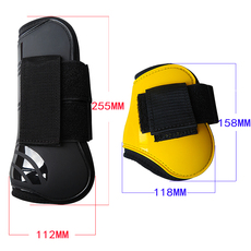 Защита для ног 跳障碍马护腿，前后一套四个，加厚弹性内垫马绑腿尼龙搭扣更粘