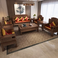 Китайский стиль сплошной диван диван гостиной