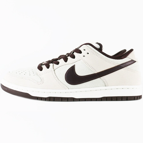 Khaki24 Nike Dunk SB темно-коричневый вин красный серой замшевые туфли с низкой вершиной BQ6817-004