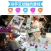 Hướng dẫn sử dụng tranh kim cương cho trẻ em DIY sản xuất ba chiều dán câu đố sáng tạo dán tranh cô gái đồ chơi quà tặng đồ chơi tự tạo mầm non Handmade / Creative DIY