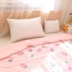 Mềm mại mật độ cao chải bông bông hai lớp gạc trẻ em chăn đơn đôi - Quilt Covers chăn ga gối đẹp Quilt Covers