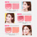 Air cushion blush rouge cream người mới bắt đầu không thấm nước dưỡng ẩm lâu tự nhiên trang điểm nude làm sáng màu da chính xác khả năng sửa chữa Hàn Quốc má hồng sivanna colors Blush / Cochineal