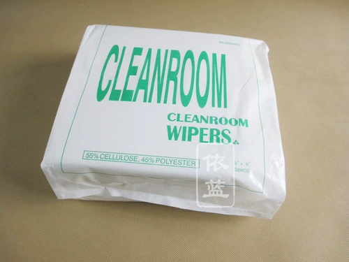 9-дюймовый без пылью бумаги WIP-0609 Wipe Paper без пышной бумаги 300 кусочков/упаковка 9*9