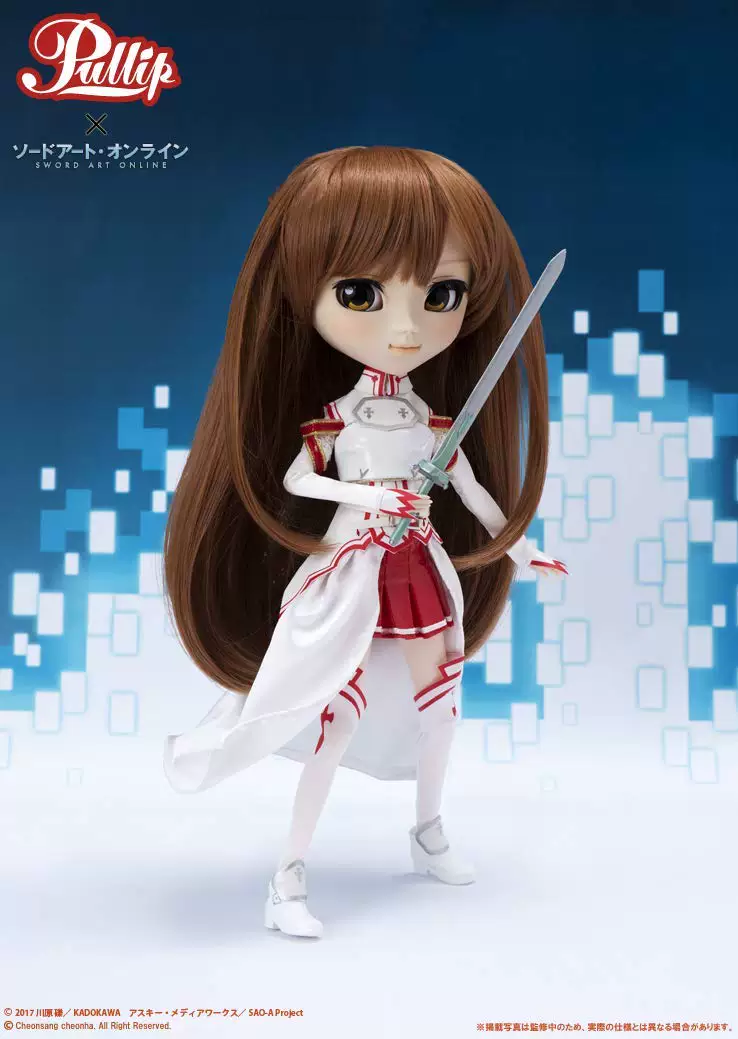 Японские куклы Groove Pullip Plip Collection April Sword Sword Бог realm ASUNA P-245