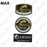 Mettae Turbal Box Logo Мерськание груди на груди Magge Oem Mark Brand Brand Label