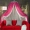 Giường lớp vỏ phong cách màu hồng tím công chúa màu đỏ đám cưới tòa án Hàn Quốc lưới mở cửa hạ cánh gạc lớp áo ngủ phong cách châu Âu - Bed Skirts & Valances