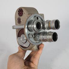 Камеры 西洋古董相机8mm8毫米胶片摄影机bell工业风样板房软装金属机身