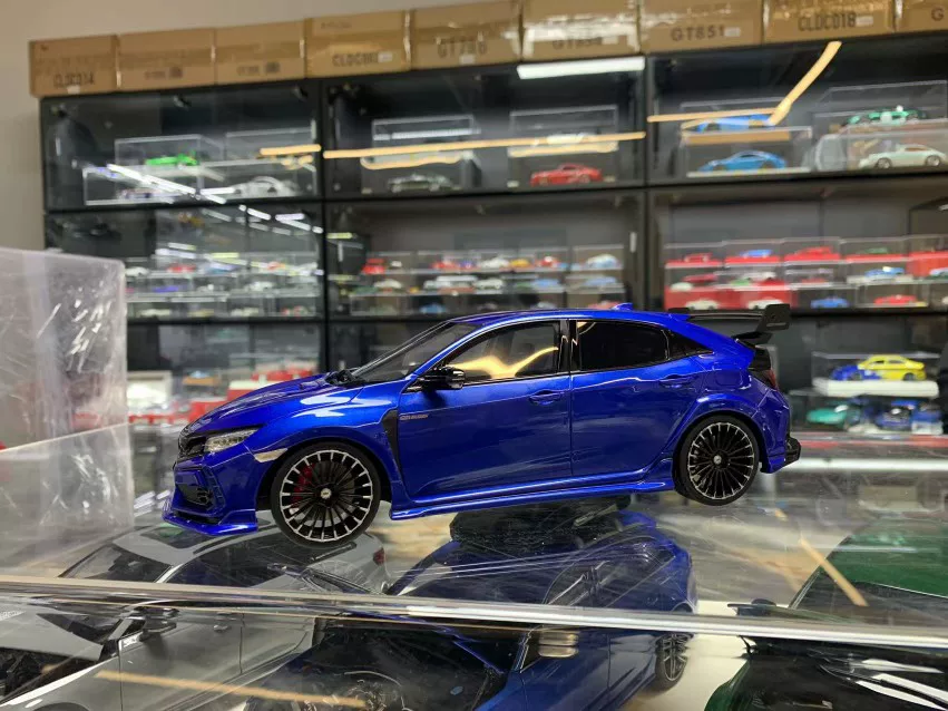 OTTO 1:18 Honda Civic FK8 Type R 2020 синий OT987
