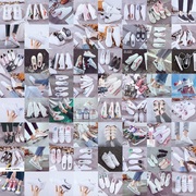Ya Wei Si Nuo giải phóng mặt bằng mã đặc biệt cung cấp nhỏ màu trắng giày của phụ nữ phân phối ngẫu nhiên 9 9 Fu túi không hỗ trợ trở lại giày vải