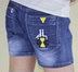 Trai quần short mùa hè 2017 mới của Hàn Quốc mặc quần trẻ em trẻ em của thể thao cao bồi năm quần trẻ em mặc Quần jean