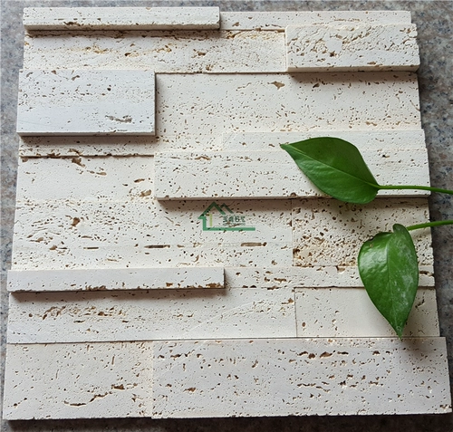 Baisha Nature Nature Primitive Industrial Style Fobine Beige и White Natural Stone Indoor и Outdoor Walls Большой парикмахер