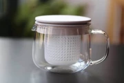 Ấm trà thủy tinh kiểu Nhật Bản MJ ấm trà chịu nhiệt chính hãng chịu nhiệt độ cao chống cháy nổ ấm trà điện hoa trong suốt sản phẩm tốt