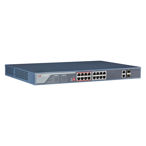 Hikvision 18 Port 26 POE мониторинг переключателя Gigabit Network Hub DS-3E0318P-E