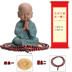 Trung Quốc Zen Zen trang trí nhà sư màu tím Sáng tạo thủ công gốm trang trí nội thất nghiên cứu tủ sách decor phòng ngủ đơn giản Trang trí nội thất