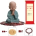 Trung Quốc Zen Zen trang trí nhà sư màu tím Sáng tạo thủ công gốm trang trí nội thất nghiên cứu tủ sách