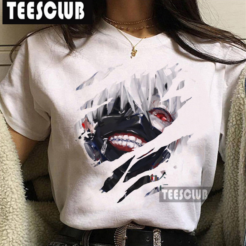 C16JapaneseAnimeTokyoGhoulTShirt Japan comic Tokyo Ghoul periphery T-shirt