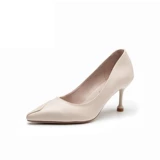 Dusto Great East 20 осень элегантные высокие каблуки нерегулярные UE Geper High Heels Women's Women 20q2215
