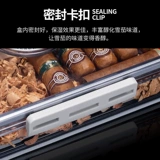 Увлажняющий вместительный и большой портативный прозрачный портсигар