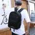 2019 mới túi đeo vai nam vải canvas thủy triều thương hiệu đường phố Harajuku Châu Âu và Mỹ ba lô nam sinh viên hoang dã - Ba lô