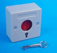 Клавиша кнопки проводной сигнализации PB-68 Маленькая аварийная кнопка палентрика.