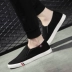 Mùa hè mới 2018 Giày đế xuồng nam hàn quốc lười biếng một chân giày vải Bắc Kinh cũ giày thể thao nam adidas Plimsolls