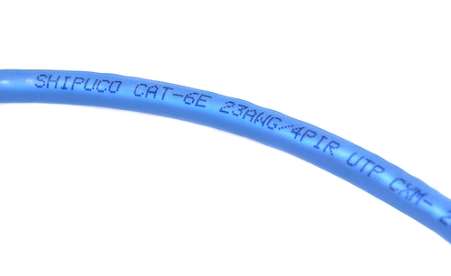 Шесть категорий гигабитного невысокого сетевого кабеля Cat6 Computer Monitor