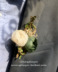 Tiệc cưới Boutonniere Chú rể Phù rể Green White Sen Mô phỏng Hoa hồng Hoa lụa Trâm - Trâm cài huy hiệu cài áo vest Trâm cài