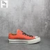 Converse 1970s Samsung tiêu chuẩn Tai Chi màu cam cam thấp để giúp đôi giày vải thông thường của Yin và Yang 164213c - Plimsolls