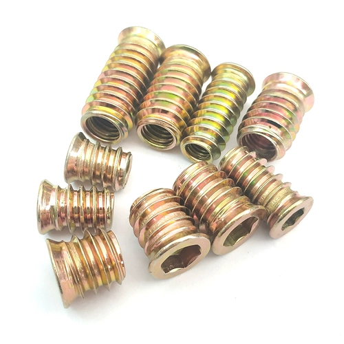 M6 M8 Агент железа внутри и снаружи зубной мебели Сплошная древесина.