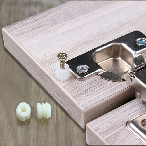 Шкаф аксессуаров оборудование шарнирная резьба захоронения M4M6 Пластиковая гайка соединительные детали Клей.