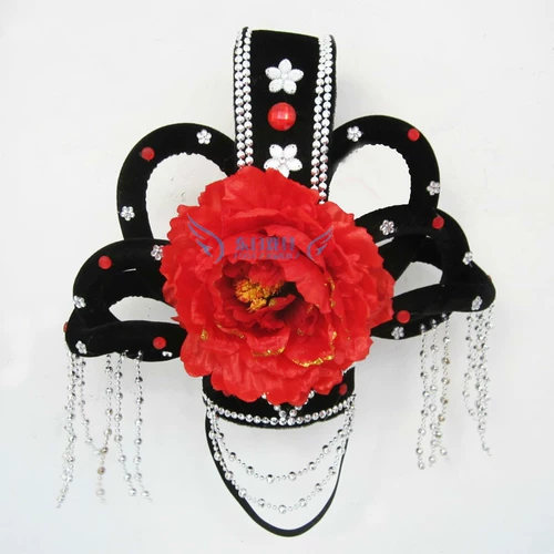 Драма и оперная сцена исполненные костюмы реквизита костюм, наложная шелковая головная одея