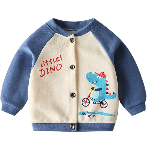 Куртка для мальчиков, детский кардиган, детская бейсбольная форма, коллекция 2022, в корейском стиле, осенняя, в западном стиле