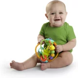 Яркий начинается глянцевый колокольчик oball oball bolly baby toys baby